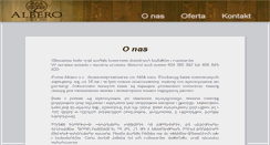 Desktop Screenshot of albero-belki.pl